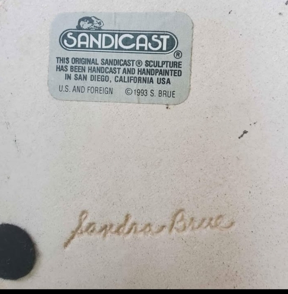 SANDRA BRUE- COCKERSPANIEL SCULPTURE - Picture 3 of 3